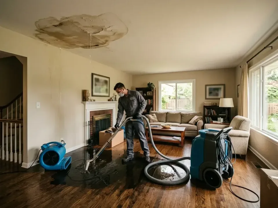 attic-pipe-burst-ceiling-drip-008 — frequently asked questions, Water Damage Restoration & Carpet Care in Albia, IA